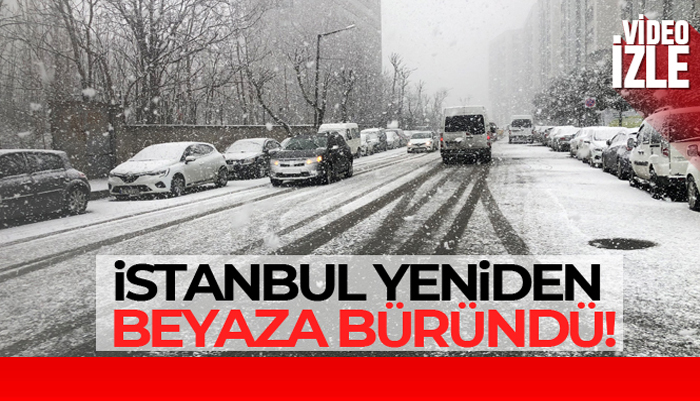 İstanbul’da kar yağışı etkili oluyor