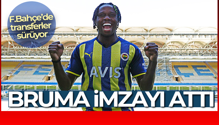 Fenerbahçe, Portekizli 27 yaşındaki futbolcu Bruma ile 1 yıllık kiralık sözleşme imzaladı