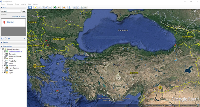 Google Earth ile Dünya Haritası Elinizin Altında !