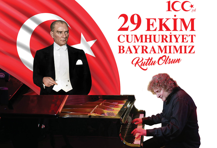 Kadıköy’de Cumhuriyet Bayramı’nın 100. Yılı Dünyaca Ünlü Piyanist ve Besteci Tuluyhan Uğurlu ile Kutlanıyor  