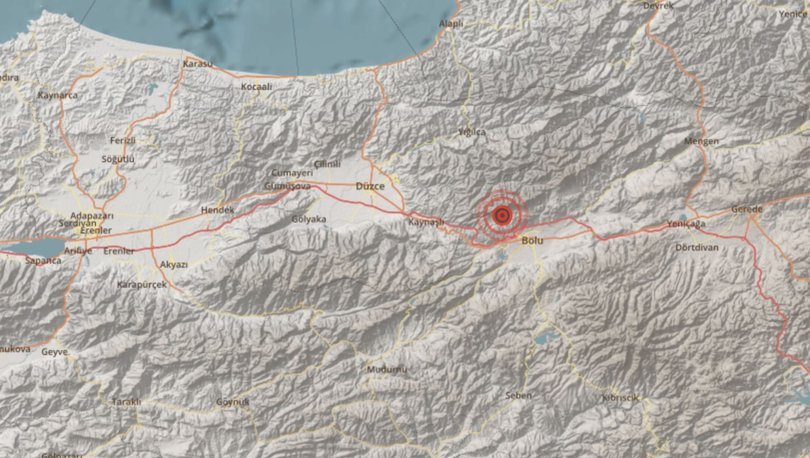 Bolu’da deprem oldu 26 Aralık son depremler vatandaşı tedirgin etti!