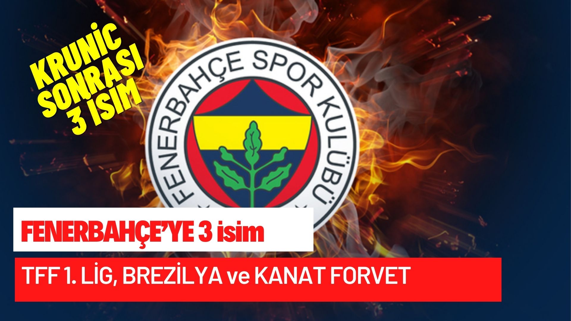 Fenerbahçe’de transfer bitmiyor! Ligden Türk sol stoper, yabancı stoper ve kanat forvet geliyor