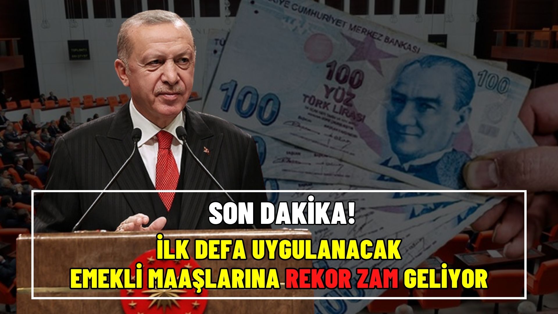 Erdoğan onayı verdi! Emekli maaşlarında ilk defa yeni zam uygulanacak