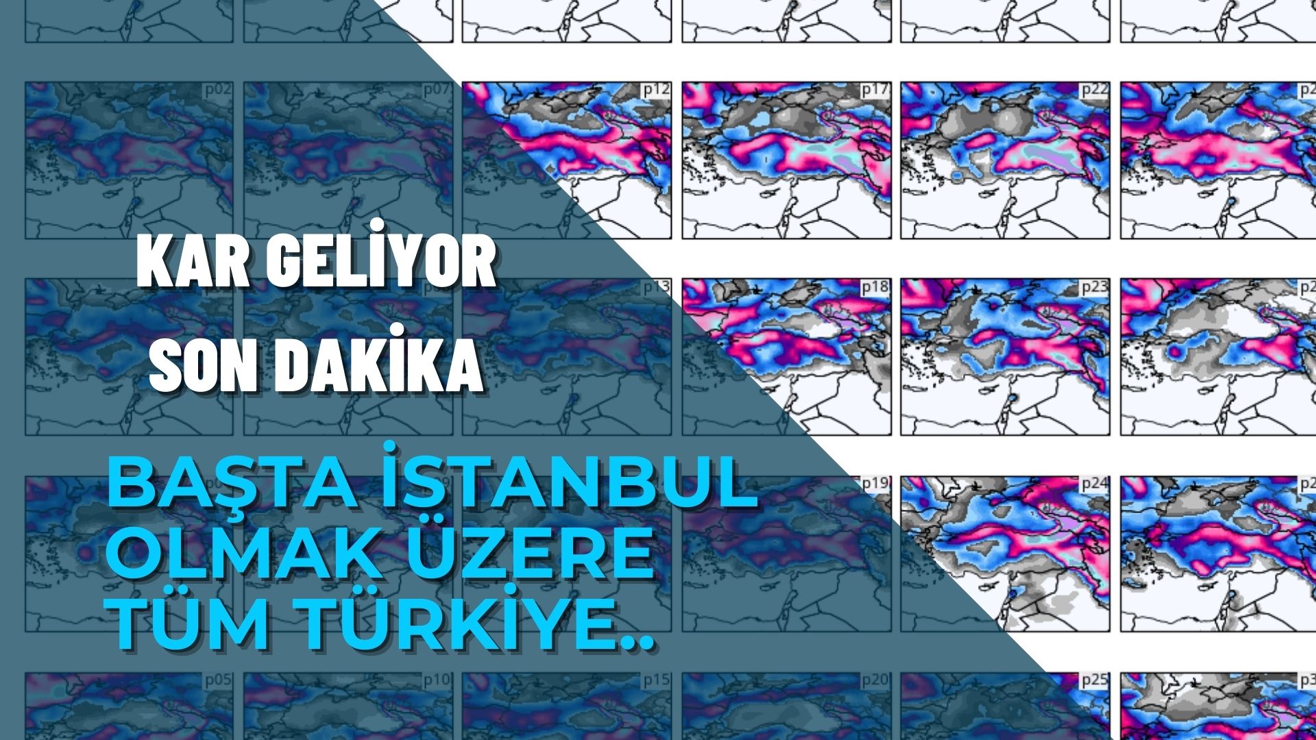 Başta İstanbul olmak üzere Türkiye kara doyacak! Meteoroloji tarih verdi