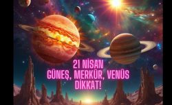 15 – 21 Nisan 2024 Astroloji haftalık yorum: 21 Nisan Güneş, Merkür, Venüs Dikkat!