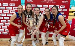 Basketbol U14 Kızlar Türkiye Şampiyonasında Rüya Şükran Güvenç turnuvanın en iyisi seçildi