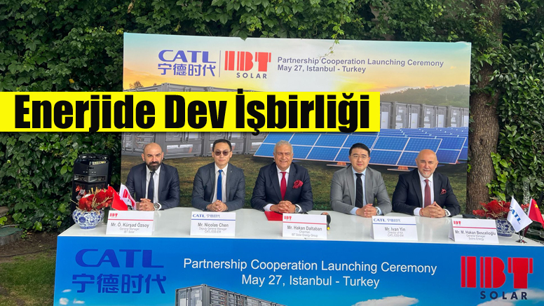 Enerji Sektöründe IBT Solar, dünyanın en büyük batarya üreticisi CATL ile anlaşma imzaladı